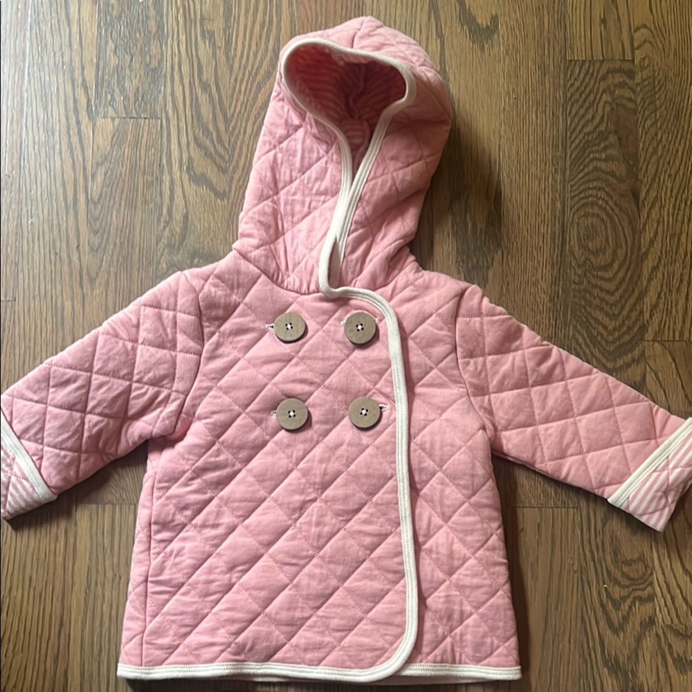 Burt's bees Pink Quilted Kids Jacket